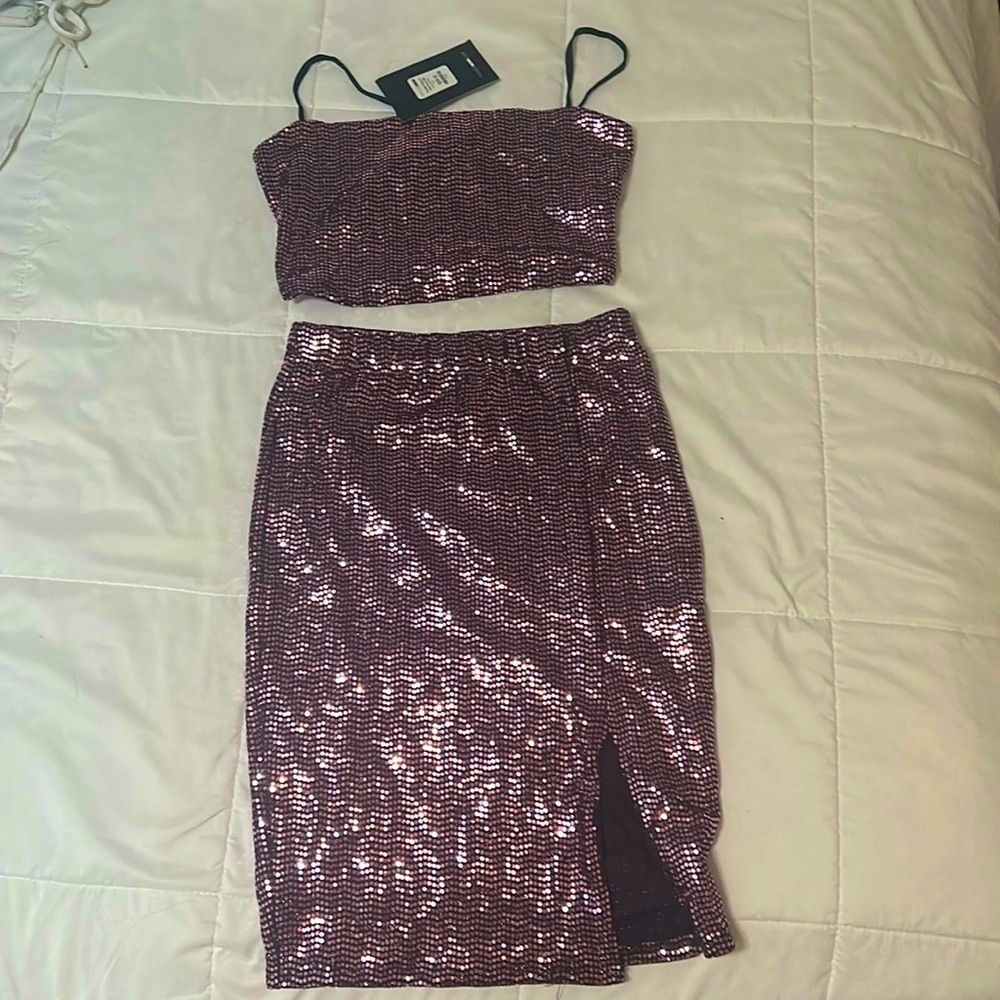 Fashion Nova Pink set - New with tags